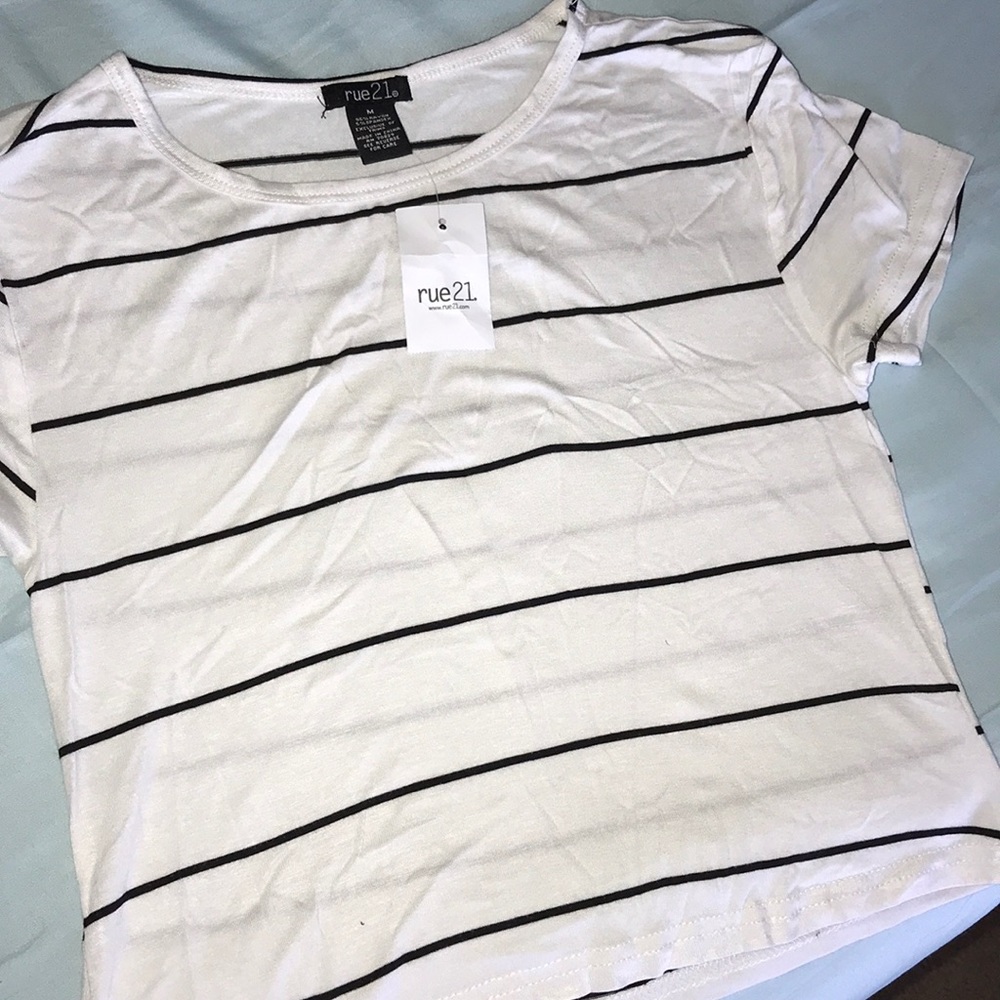 White crop top